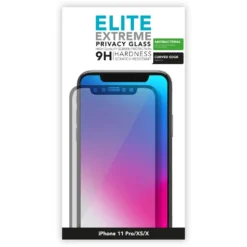 Linocell Elite Extreme Privacy Glass Skärmskydd för iPhone 11 Pro/X/Xs