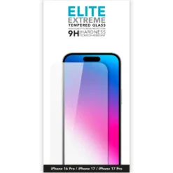 Linocell Elite Extreme Skärmskydd för iPhone 16 Pro, 17 och 17 Pro