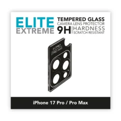 Linocell Elite Extreme Skydd för kameralinsen på iPhone 17 Pro och Pro Max