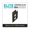 Linocell Elite Extreme Skydd för kameralinsen iPhone 17, 16 och 16 Plus
