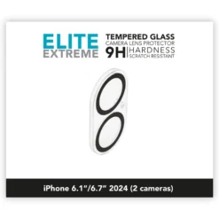 Linocell Elite Extreme Skydd för kameramodulen iPhone 16, 16 Plus och 17