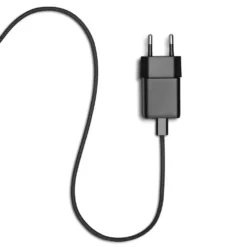 Linocell Flätad USB-C- till Lightning-kabel Svart 0,5 m