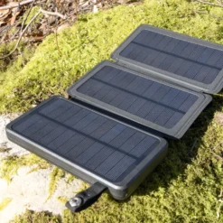 Linocell Powerbank med solcellsladdning 20 W 8000 mAh
