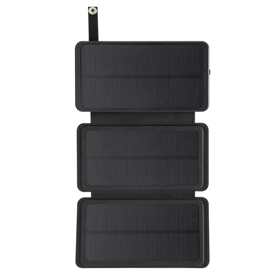 Linocell Powerbank med solcellsladdning 20 W 8000 mAh