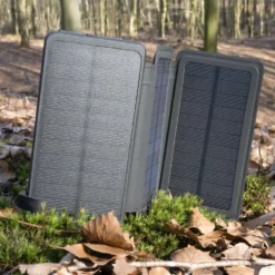 Linocell Powerbank med solcellsladdning 20 W 8000 mAh