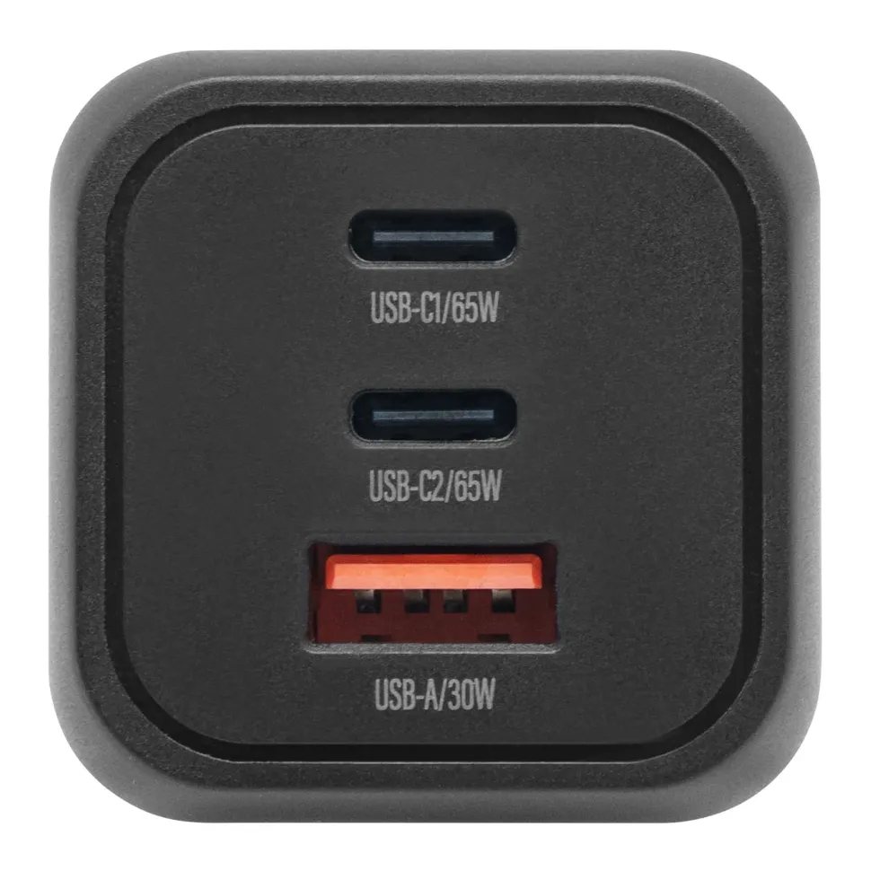Linocell Premium GaN multiladdare 65 W PD Svart