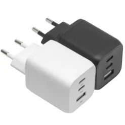 Linocell Premium GaN USB-C laddare med PD 65 W Svart