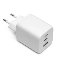 Linocell Premium GaN USB-C laddare med PD 65 W Vit