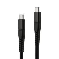 Linocell Premium Kevlar USB-C 3.2-kabel Svart 2 m