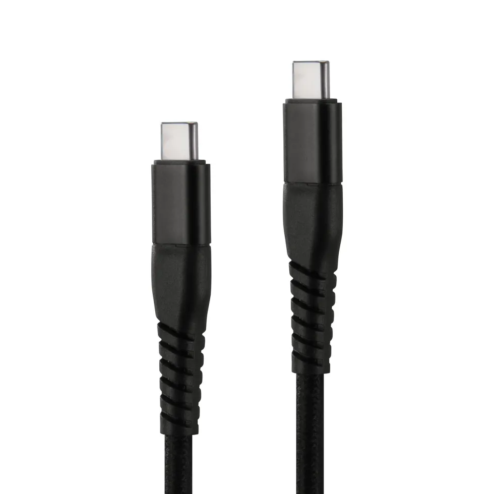 Linocell Premium Kevlar USB-C 3.2-kabel Svart 3 m