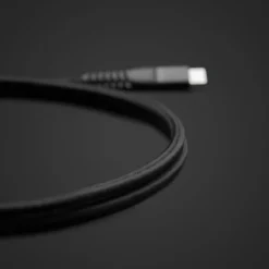 Linocell Premium Kevlar USB-C 3.2-kabel Svart 1 m