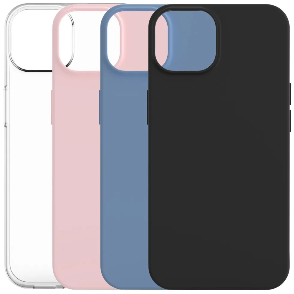 Linocell Second skin för iPhone 13, 14, 16e och 17e Klar