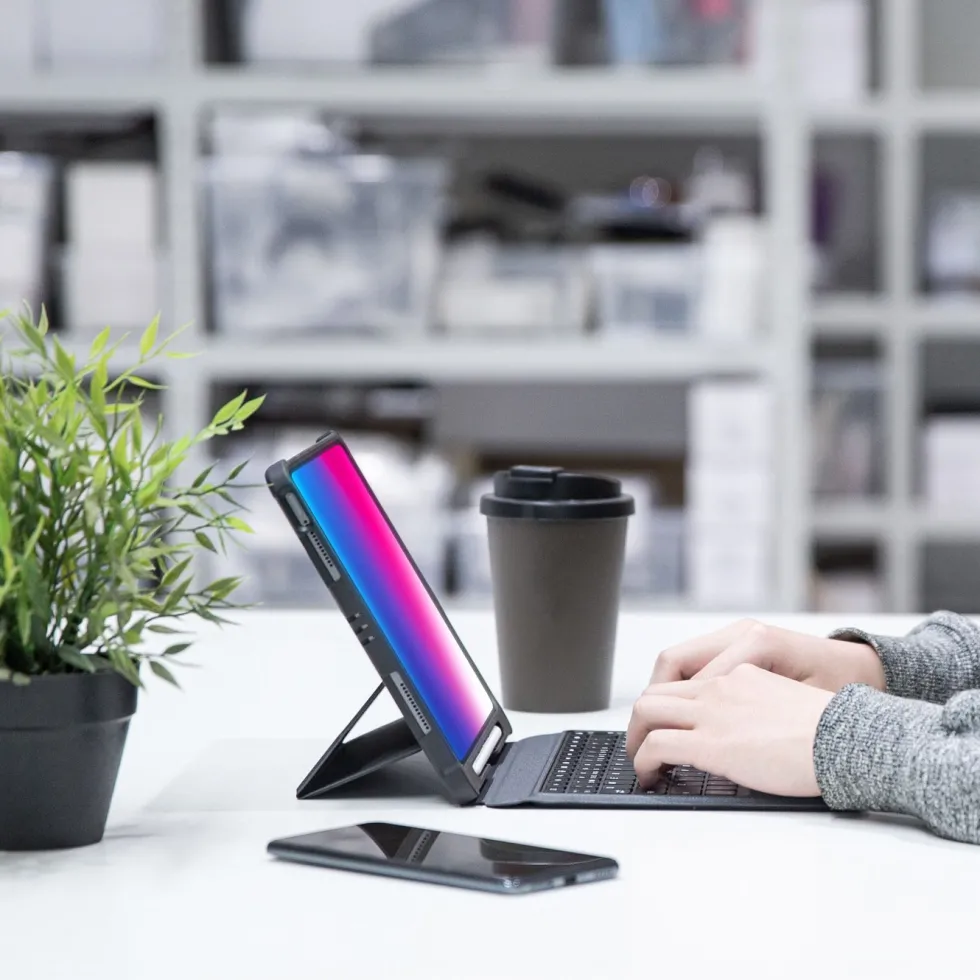 Linocell Tangentbordsfodral för iPad Pro 12,9" Gen. 3-6