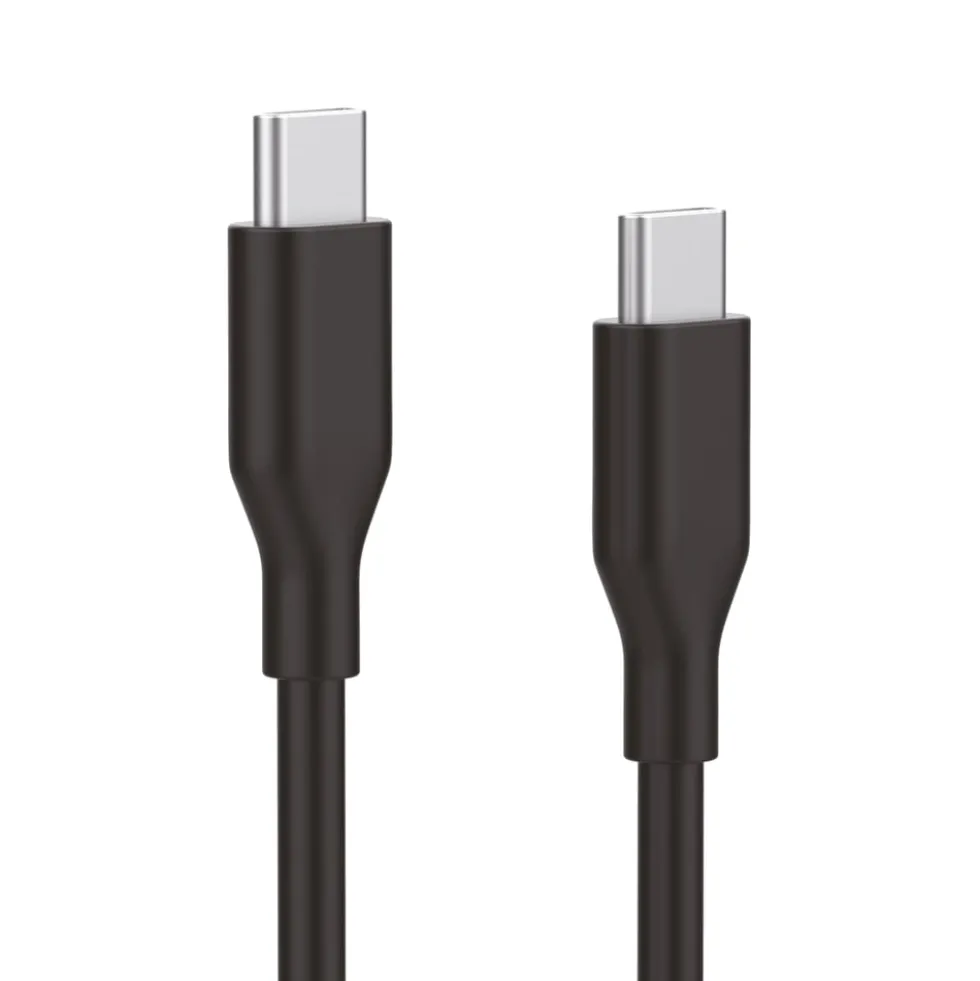Linocell USB-C-kabel 2.0 Svart 0,5 m