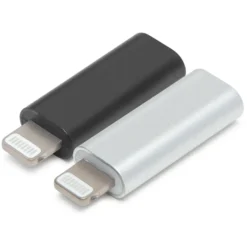 Linocell USB-C till Lightning-adapter Silver