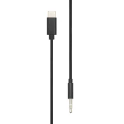 Linocell USB-C till 3,5 mm-kabel 1 m Svart