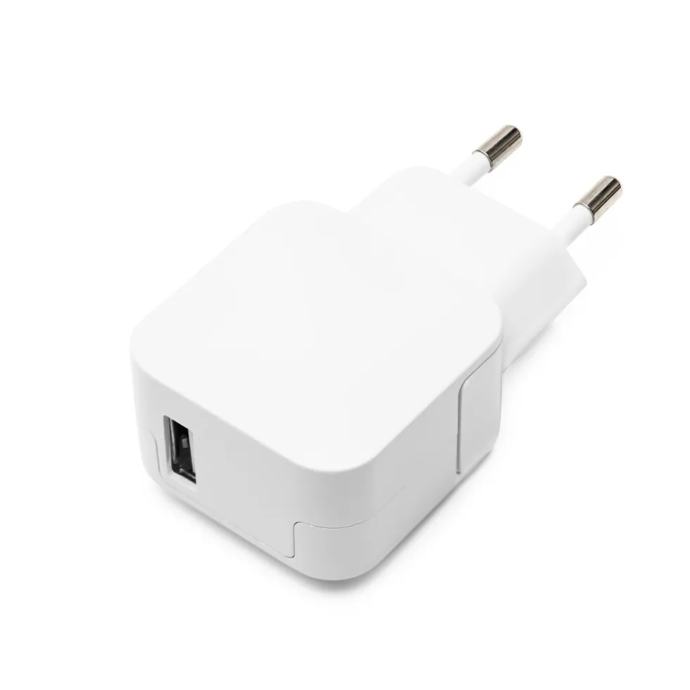 Linocell USB-laddare med Micro-USB-kabel 2,4 A Vit