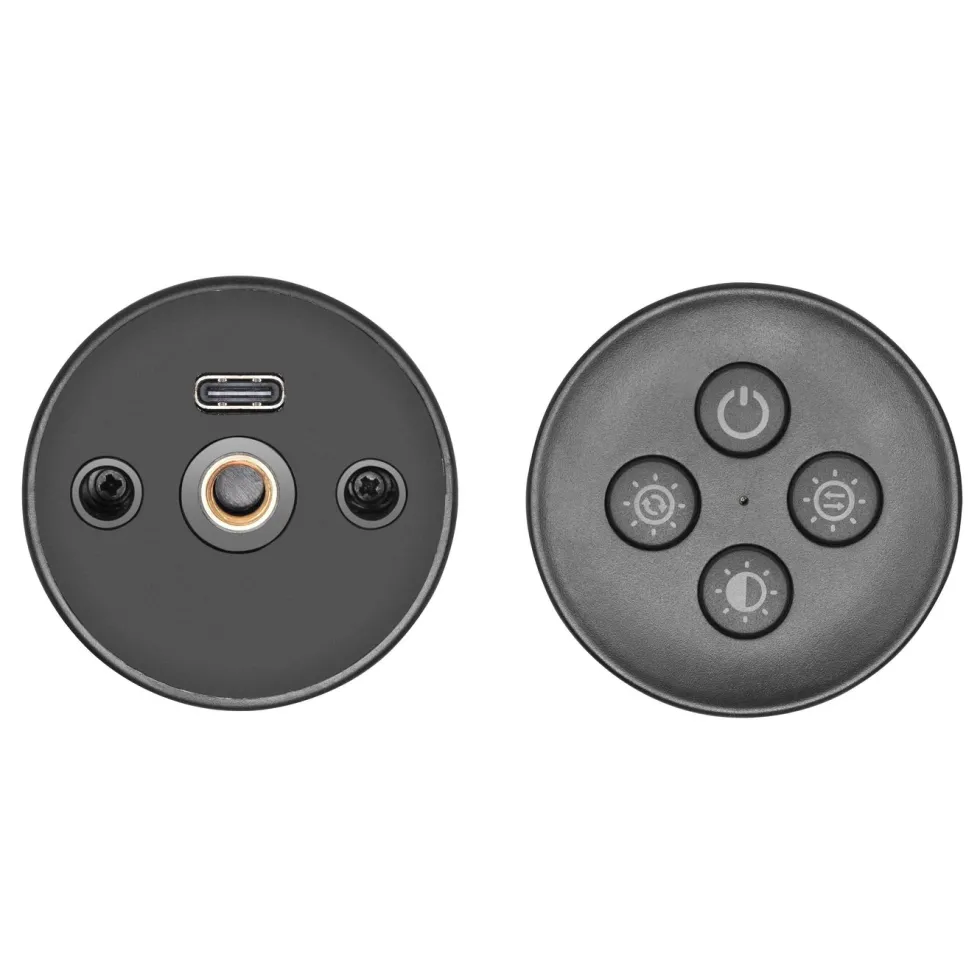 Linocell Vikbar videolampa med fjärrkontroll
