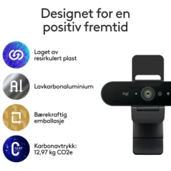 Logitech Brio 4K webbkamera