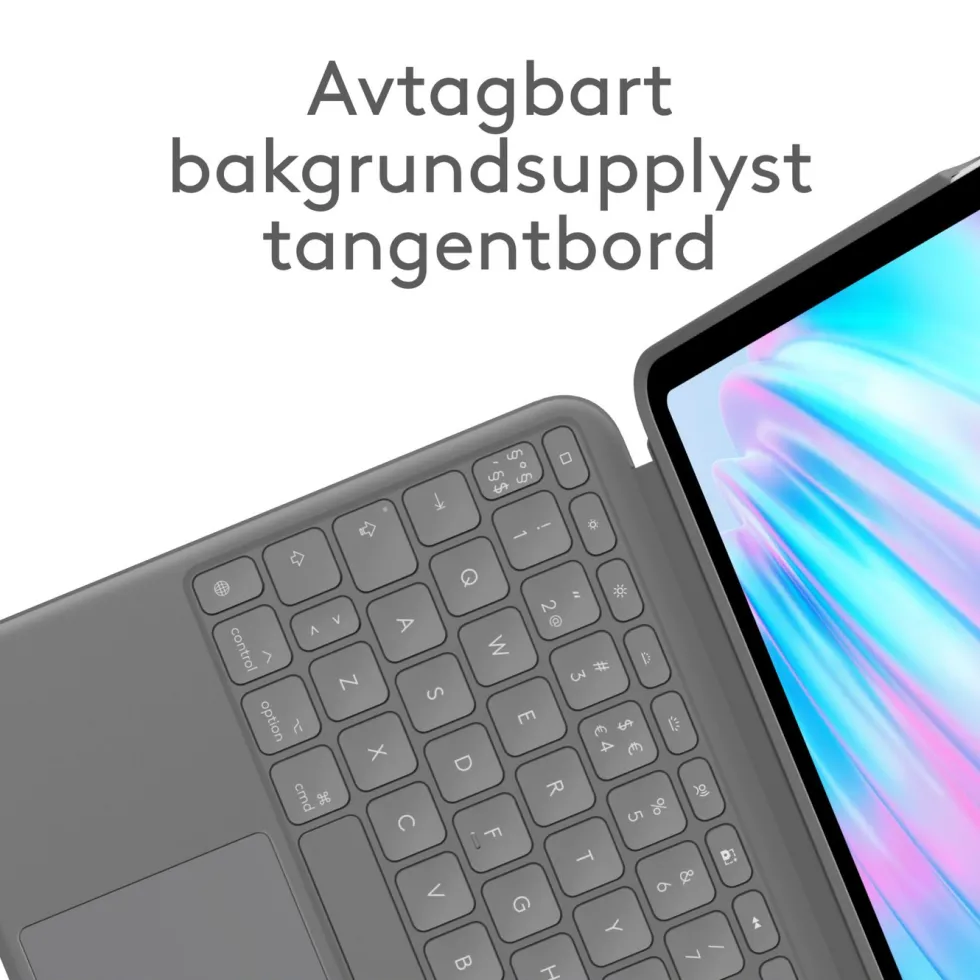 Logitech Combo Touch till iPad Air 11'' (M2 och gen. 5)