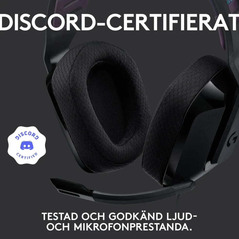 Logitech G 535 Lightspeed Trådlöst gamingheadset