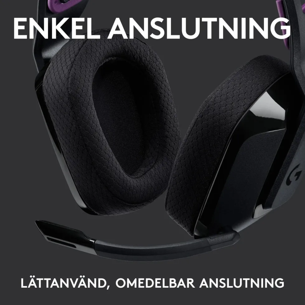 Logitech G 535 Lightspeed Trådlöst gamingheadset