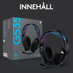 Logitech G 535 Lightspeed Trådlöst gamingheadset