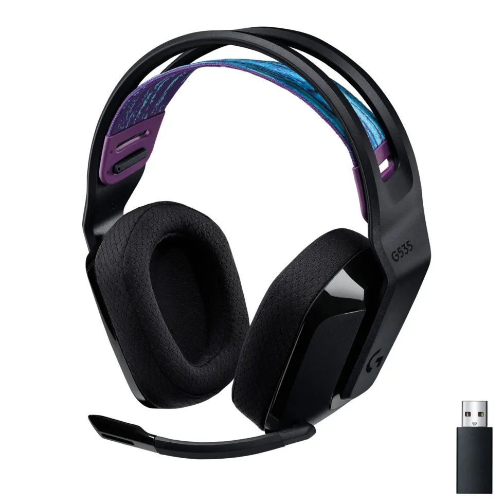 Logitech G 535 Lightspeed Trådlöst gamingheadset