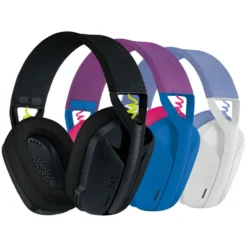 Logitech G 435 Lightspeed Trådlöst gaming-headset Blå & Hallon