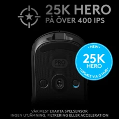 Logitech G Pro Trådlös gaming-mus för proffs