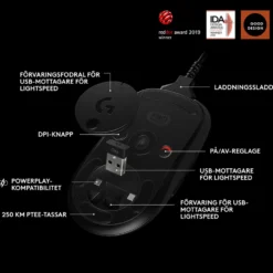 Logitech G Pro Trådlös gaming-mus för proffs