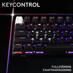 Logitech G PRO X 60 Lightspeed Trådlöst gaming-tangentbord Linear Black