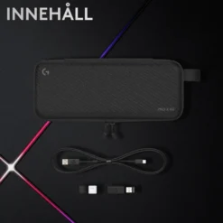 Logitech G PRO X 60 Lightspeed Trådlöst gaming-tangentbord Linear Black