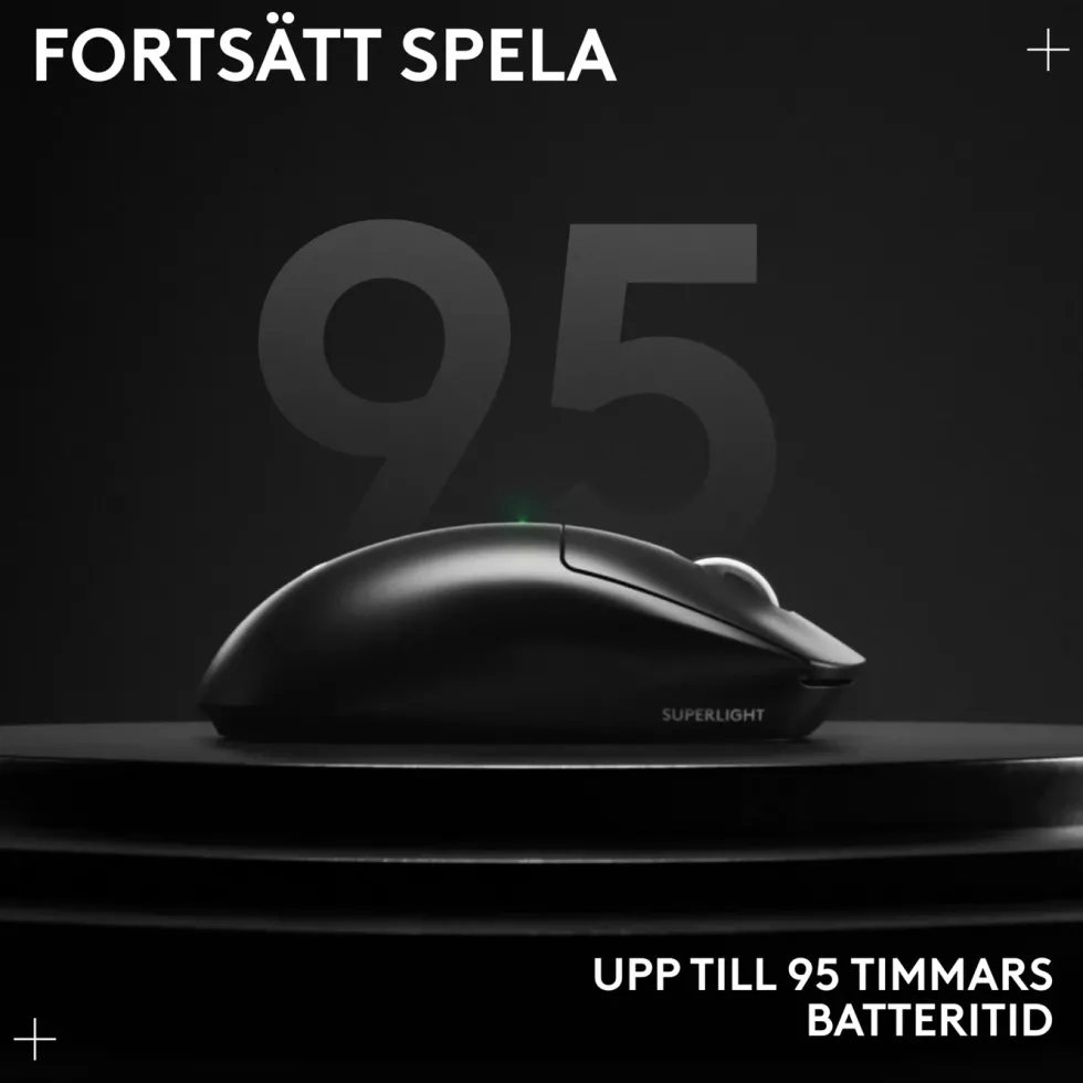 Logitech G Pro X Superlight 2 Trådlös mus