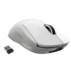 Logitech G Pro X Superlight Trådlös gaming-mus Vit