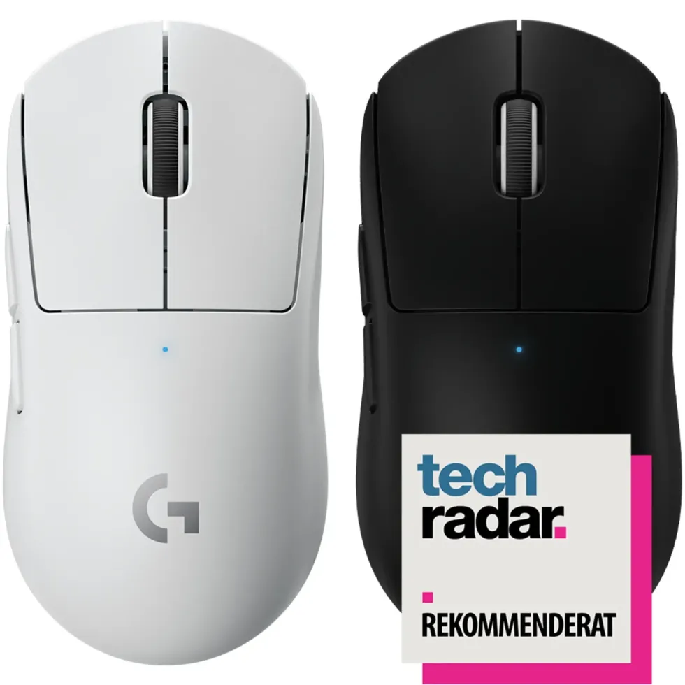 Logitech G Pro X Superlight Trådlös gaming-mus Vit