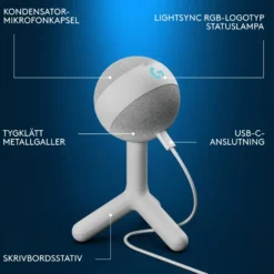 Logitech G Yeti Orb Vit