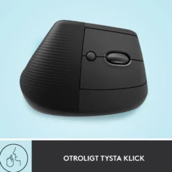 Logitech Lift Vertikal datormus Graphite