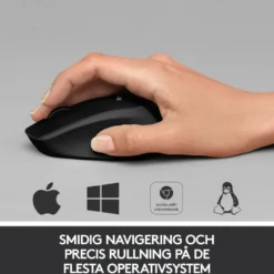 Logitech M330 Silent Tyst trådlös mus