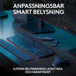 Logitech MX Keys S Trådlöst tangentbord Graphite