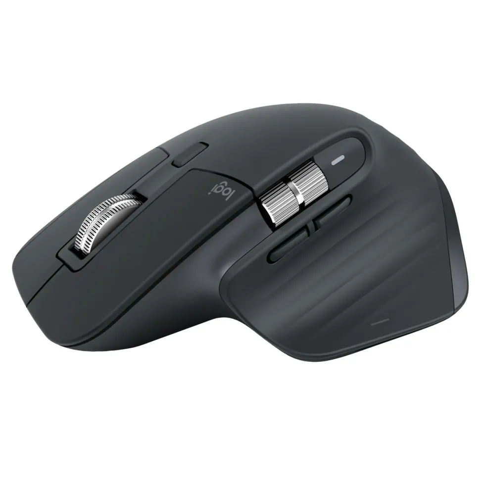 Logitech Mx Master 3s Trådlös datormus Grafit, Bluetooth-utgåva
