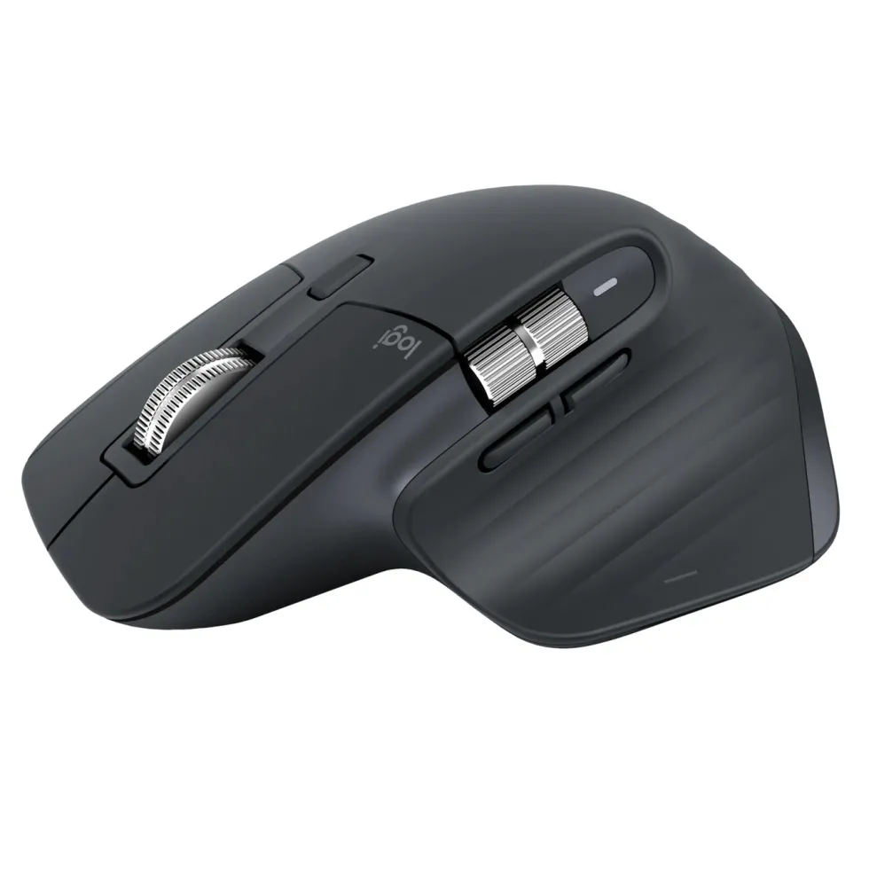 Logitech Mx Master 3s Trådlös datormus Grafit, Bluetooth-utgåva