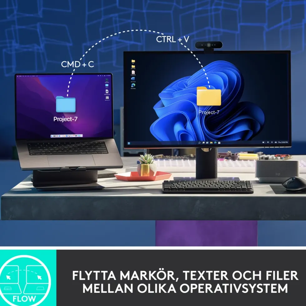 Logitech Mx Master 3s Trådlös datormus Graphite