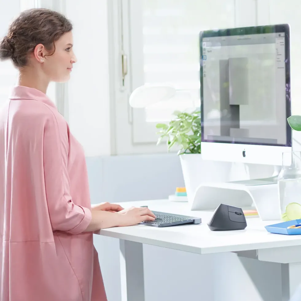 Logitech MX Vertical Trådlös datormus