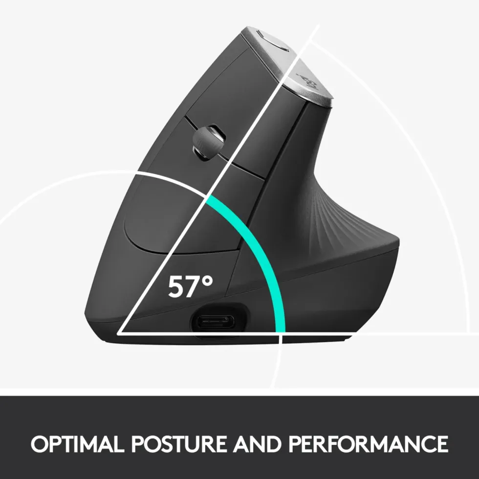 Logitech MX Vertical Trådlös datormus