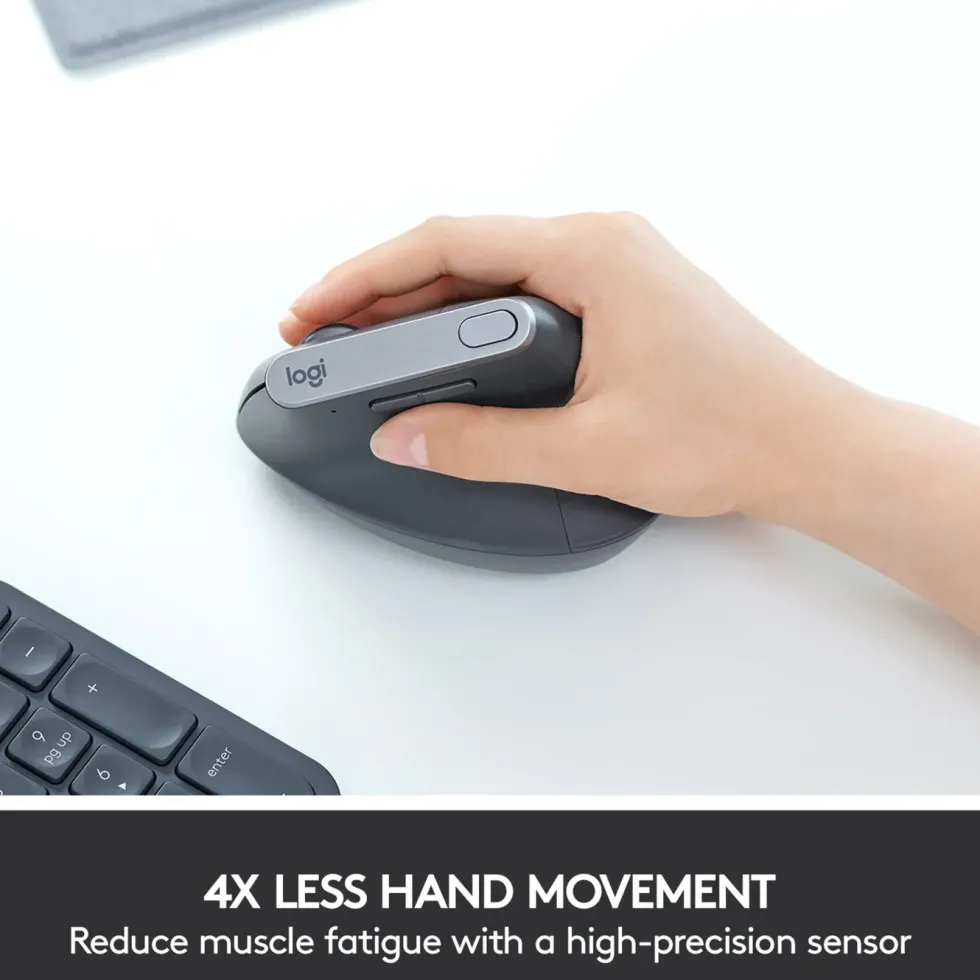 Logitech MX Vertical Trådlös datormus