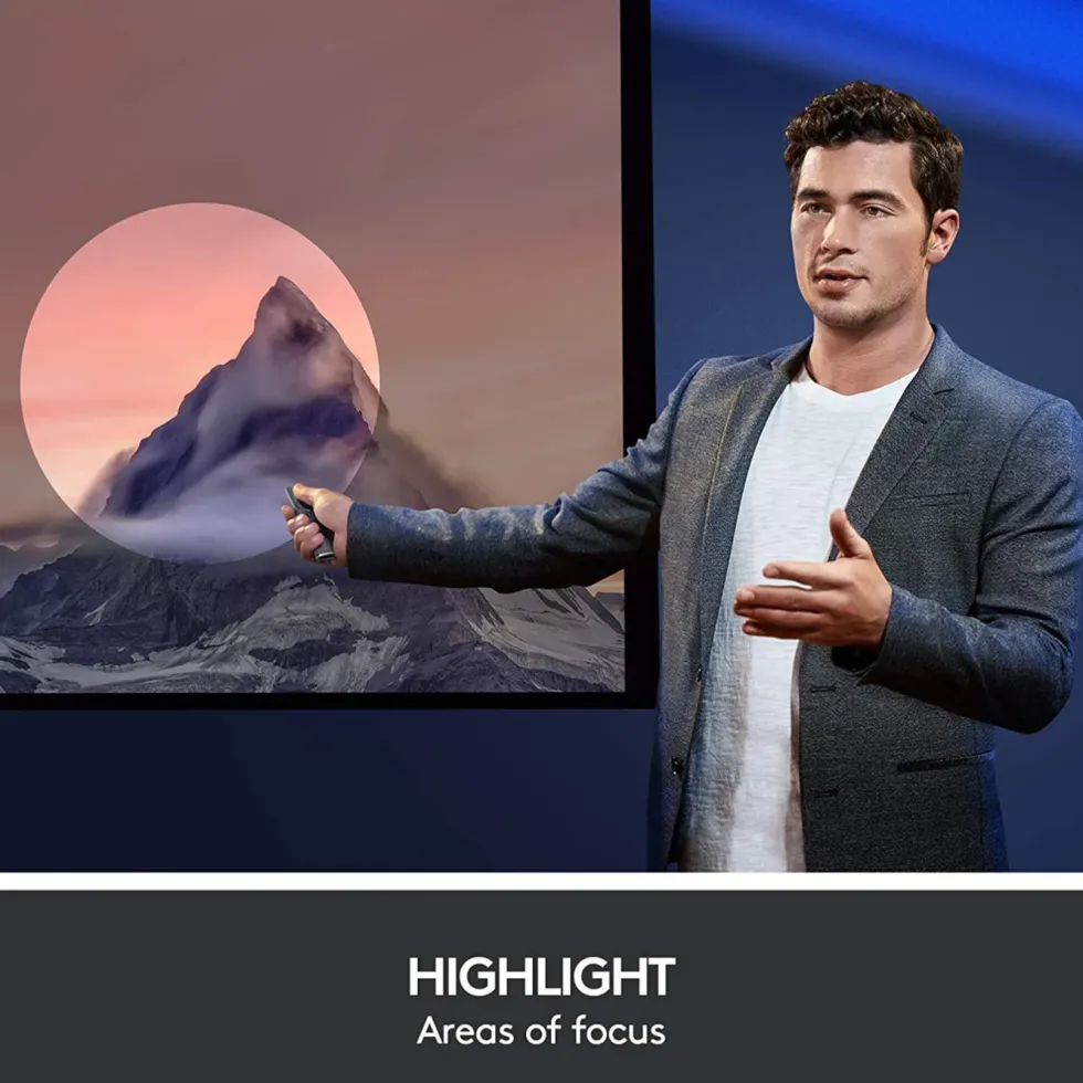 Logitech Spotlight Presentationsverktyg