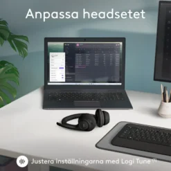Logitech Zone 300 Trådlöst headset Graphite