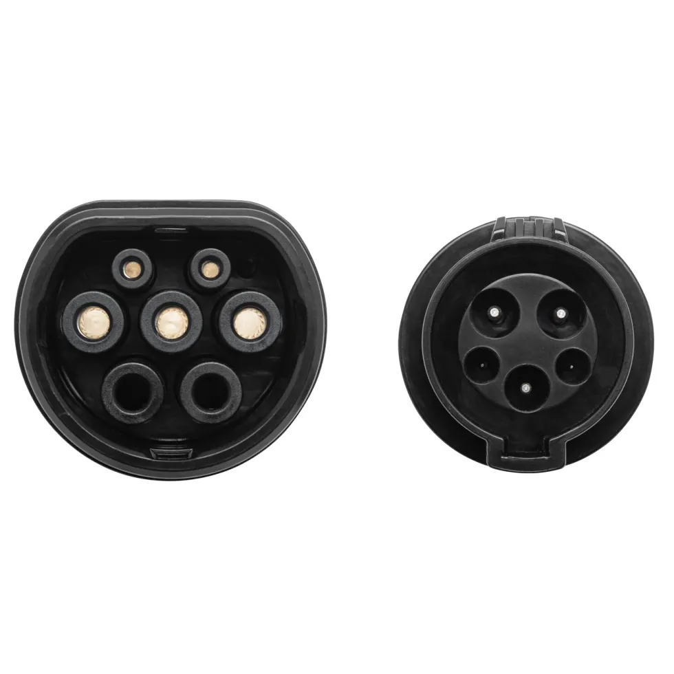 Luxorparts Adapter till laddkabel Typ 1 till Typ 2