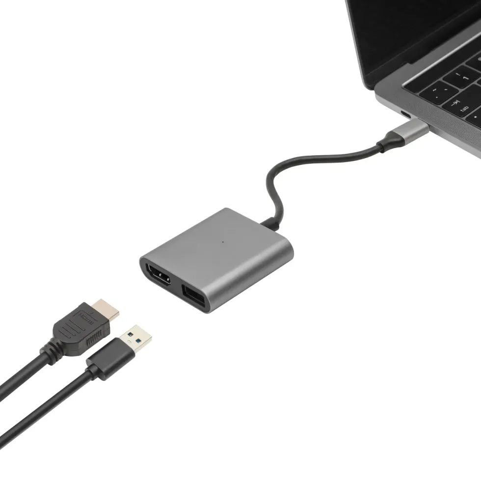 Luxorparts Multiadapter USB-C till HDMI